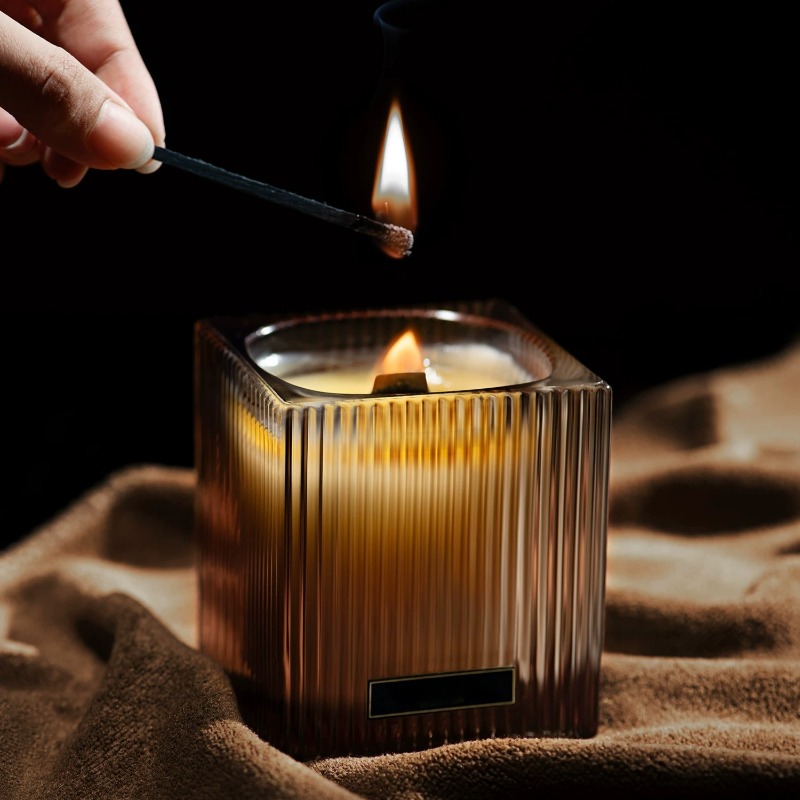Home Fragrance Scented Candle - Ароматическая свеча для ароматерапии, стойкий аромат,