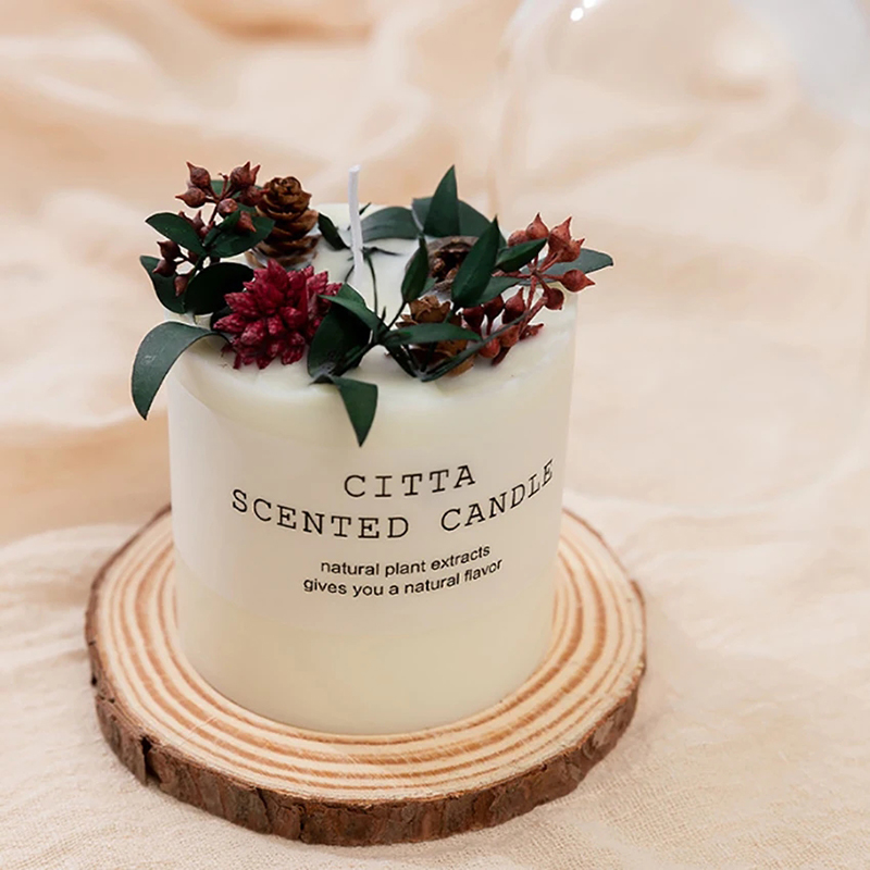 Home Fragrance Scented Candle - Ароматизированная соевая Свеча серии Forest с