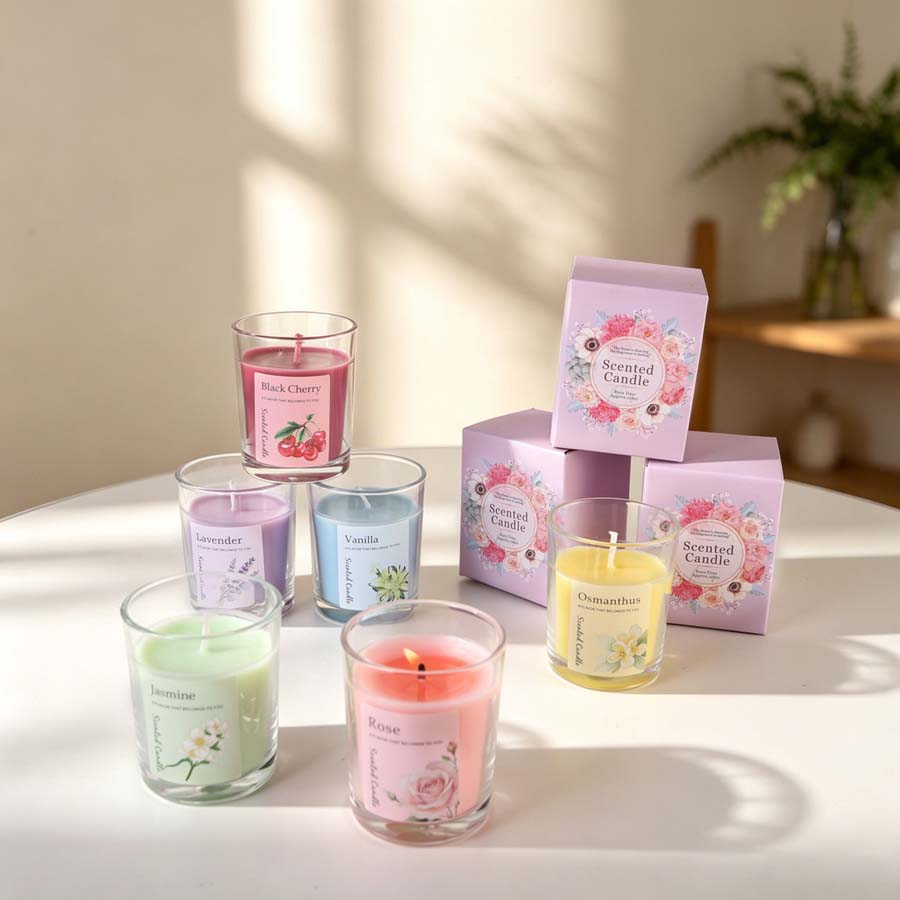 Набор ароматических свечей для – обзор и цена Home Fragrance Scented Candle