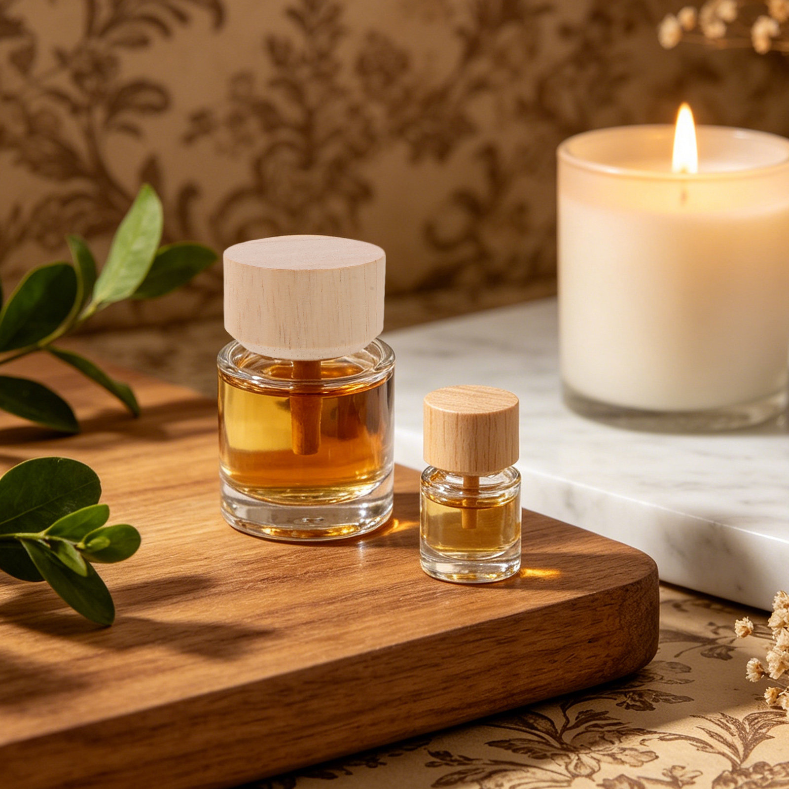 2 шт. прозрачных стеклянных бу – обзор и цена Home Fragrance Oils